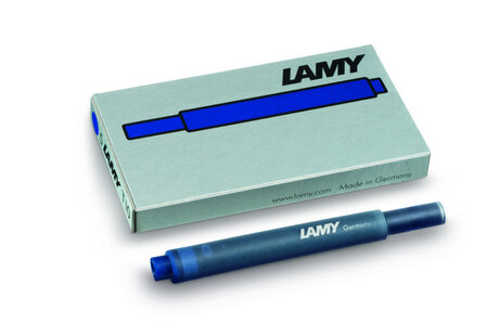 Lamy T10 Vulpen inkt cartridges kleur Blauw / Zwart