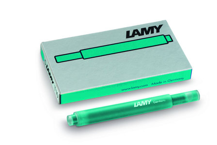 Lamy T10 Vulpen inkt cartridges kleur Turquoise