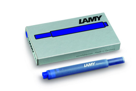 Lamy T10 Vulpen inkt cartridges kleur Blauw wisbaar