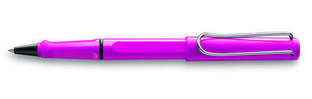 Lamy 313 Rollerball Safari Pink (stift M63 Blauw medium)