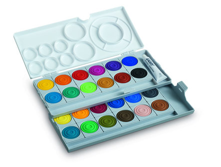 Lamy Aquaplus waterwerf doos kleur Grijs met 24 verschillende kleuren