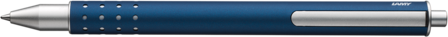 Lamy 334 Rollerball Swift Imperial Blauw (stift M63 Zwart breed)