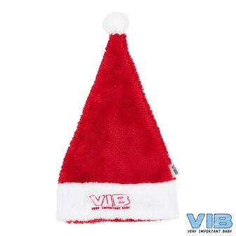 Kerstmannen Muts Very Important Baby Rood-Wit