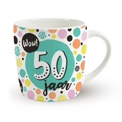 Verjaardag mok - 50 jaar