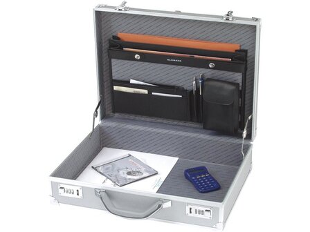 Attach&eacute; koffer Alumaxx OCTAN aluminium met cijferslot