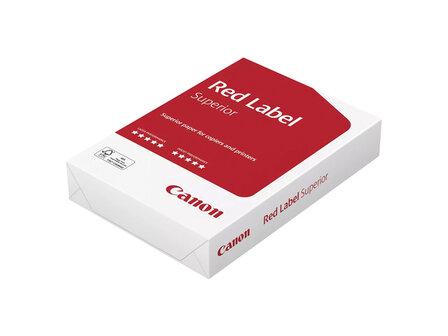 Kopieerpapier Canon Red label Superior A4 80gr pak 500 vel