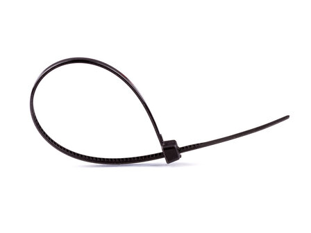 Kabelbinder Seco zwart 4.6mm x 200mm, pak 100st