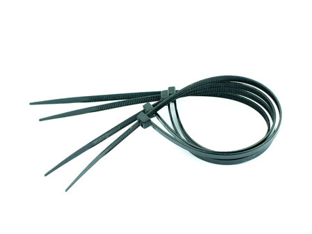 Kabelbinder Seco zwart 4.6mm x 300mm, pak 100st
