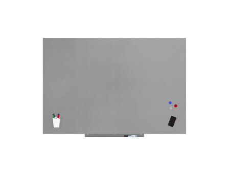 Whiteboard Rocada Skinpro 100x150cm grijs gelakt