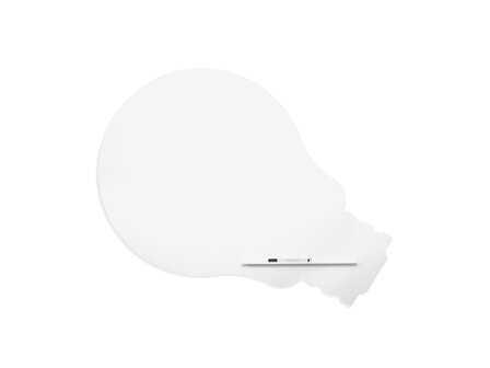 Whiteboard Rocada Skinshape Idea 100x150cm wit gelakt