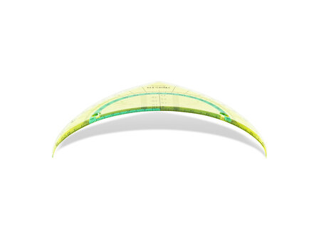 Geodriehoek Aristo GEOflex 14cm flexibel Neon groen