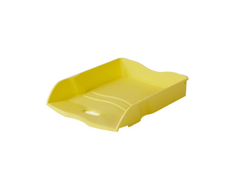 Brievenbak HAN Re-LOOP A4/C4 geel doos 6 stuks Stapel- en   nestbaar