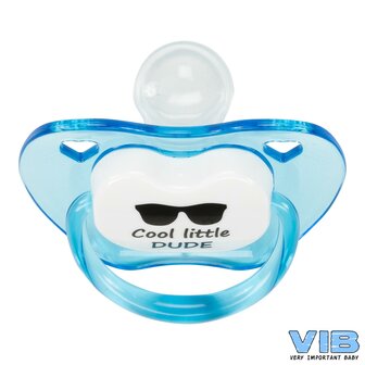 Speen Orthodontisch Blauw &#039;Cool little DUDE&#039;