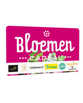Bloemen Cadeaukaart vanaf &euro; 10,-