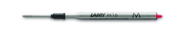 Lamy M16 Balpen refill medium Rood