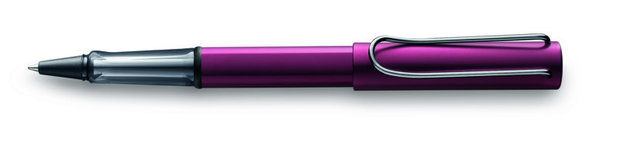 Lamy 329 Rollerball AL-star Zwart Purple (stift M63 Zwart medium)
