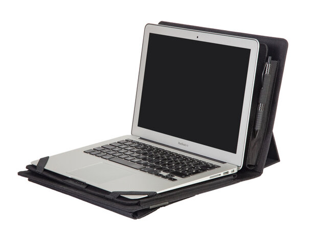 Conferentiemap Alassio FIORI voor 13,3 inch laptop kunstleer zwart