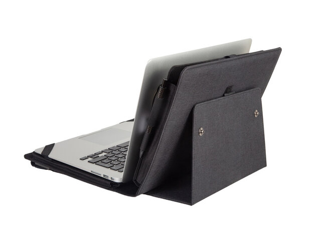 Conferentiemap Alassio FIORI voor 13,3 inch laptop kunstleer zwart