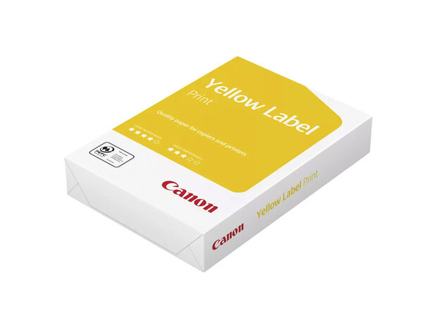 Kopieerpapier Canon Yellow label Copy A4 80gr pak 500vel