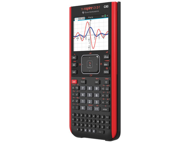 Grafische calculator Nspire CX II-T CAS met onderwijs       software