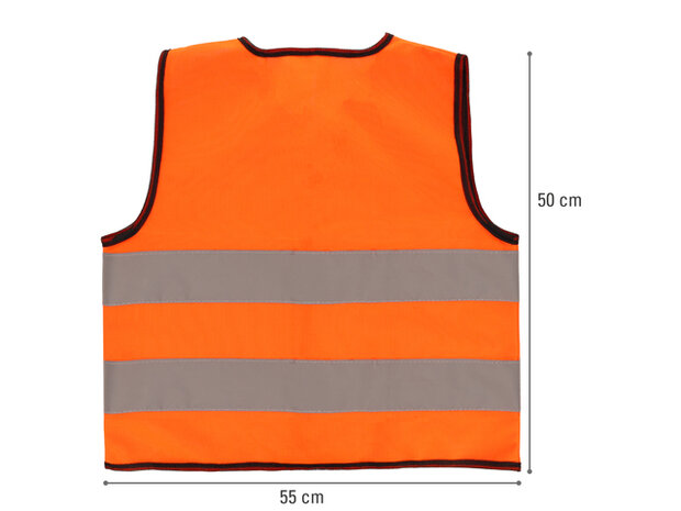 Veiligheidsvest First Aid Only kind oranje. Maat XL (7 - 8  jaar)