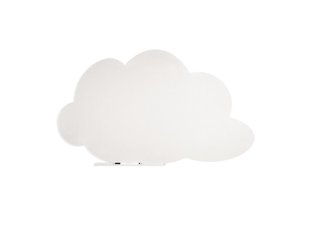 Whiteboard Rocada Skinshape Cloud 75x115cm wit gelakt