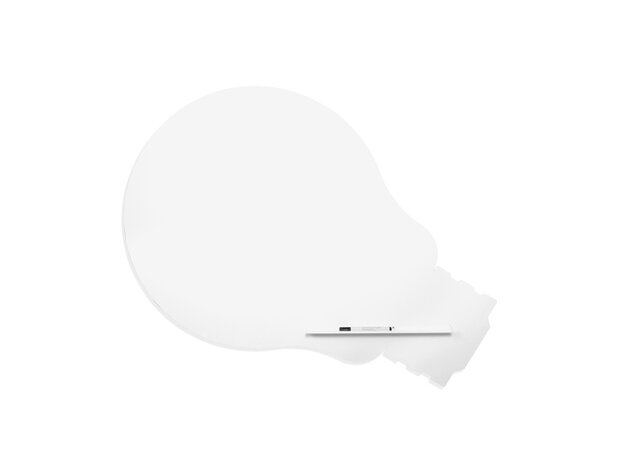 Whiteboard Rocada Skinshape Idea 100x150cm wit gelakt
