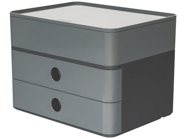 Smart-box plus Han Allison 2 lades en box graniet grijs