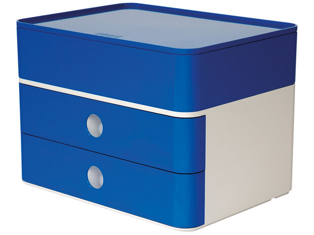 Smart-box plus Han Allison 2 lades en box royal blauw