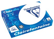 Clairefontaine Presentatie papier 160gr. Wit, A4 pak 250 vel Clairefontaine Presentatie papier 160gr. Wit, A4 pak 250 vel