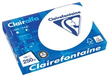 Clairefontaine Presentatie papier 250gr. Wit, A4 pak 125 vel Clairefontaine Presentatie papier 250gr. Wit, A4 pak 125 vel