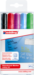 edding 90 glassboard marker set van 5 assorti donker edding 90 glassboard marker set van 5 assorti donker