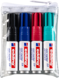 edding 0,5 mini permanent marker set van 4 assorti (zwart, rood, blauw, groen) edding 0,5 mini permanent marker set van 4 assorti (zwart, rood, blauw, groen)
