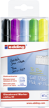 edding 90 glassboard marker set van 5 assorti edding 90 glassboard marker set van 5 assorti