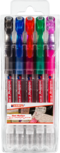 edding 2185 gelroller set van 5 assorti standaard edding 2185 gelroller set van 5 assorti standaard