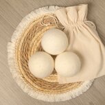 Drogerballen 3 stuks 100% R.W.S. wol Drogerballen 3 stuks 100% R.W.S. wol