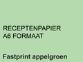 FastPrint-Recepten-papier-80gr.-Appelgroen-A6-pak-2000-vel