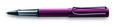 Lamy-329-Rollerball-AL-star-Zwart-Purple-(stift-M63-Zwart-medium)