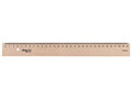 liniaal-Aristo-30cm-hout-met-metaalinleg