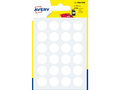 Etiket-Avery-15-mm-rond-blister-216-st-wit