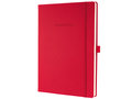 Notitieboek-Conceptum-Pure----rood-A4-194blz-gelijnd