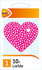 PostNL 351162 postzegel Liefde 1 vel achter